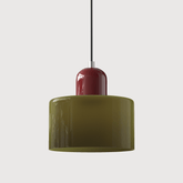 Modern Stained Glass Pendant Light for Dining Room